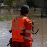 The Naomi River has flooded at Gunnedah.