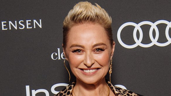 Camilla Franks returned to the red carpet with a new hair do.