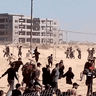 Death and injuries in gunfire and chaos as crowds overrun Gaza aid hub