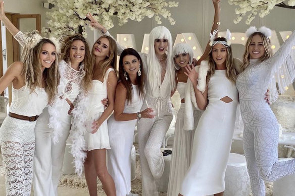 Chris Hemsworth’s white party in Byron was a social media hit.