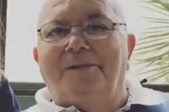 Paul Barboussas, 79, was gravely unwell at the Northern Hospital, but his family was told he was comfortably sitting in his room at St Basil's.