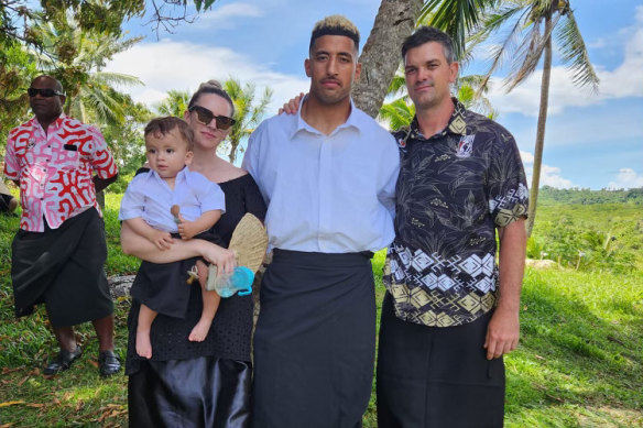 Bulldogs coach Cameron Ciraldo travelled to Fiji for the funeral of Viliame Kikau’s father.