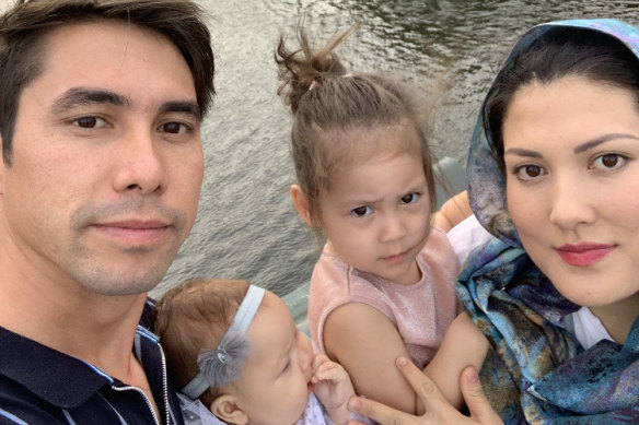 Shaima Azizi, who lives in Brisbane with her husband Mohammad and two daughters, desperately wants to get her mother, brother and sister-in-law out of Kabul.