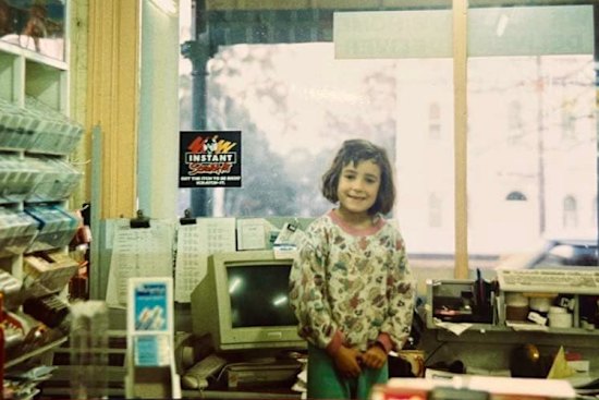 Cassandra James loved growing up in a newsagency, despite the early starts.