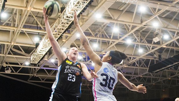 Kelsey Griffin scored 21 points against Adelaide on Sunday.