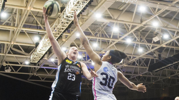 Kelsey Griffin scored 21 points against Adelaide on Sunday.