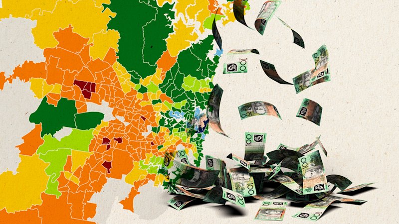 Sydney suburb rankings: $6.3m income needed for top 1% in one area
