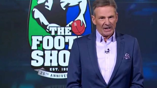 Sam Newman has been part of The Footy Show for 25 years.