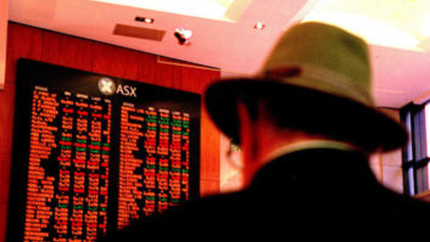 Australian stock prices have risen nowhere near as sharply as in the US.