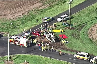 Mini-bus and car crash leaves one person critical ...