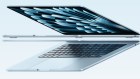 The new sky blue MacBook Air.