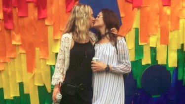 Maddie Dellosa and Amy Hudson were asked to leave the Oak Flats skating venue.
