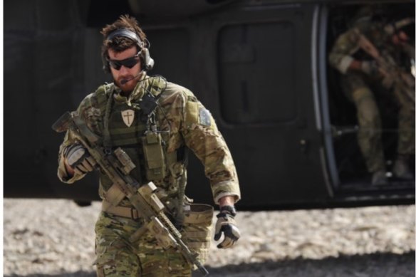 Ben Roberts-Smith in Afghanistan.