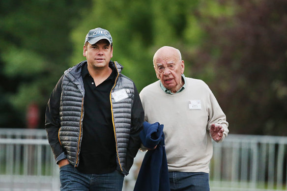 Lachlan Murdoch has officially taken control of his father Rupert’s media empire.