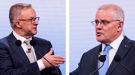 Behind the scenes, both leaders left the studio looking comfortable with how they had done.