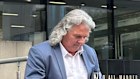 Accused fraudster Chris Marco outside the District Court in Perth, Western Australia.