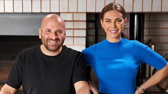 George Calombaris and Sarah Todd’s new television show Hungry. 