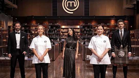MasterChef Australia grand final with Emelia Jackson and Laura Sharrad 