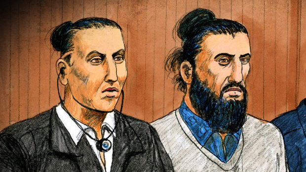 Ahmed Mohamed and Abdullah Chaarani in court.
