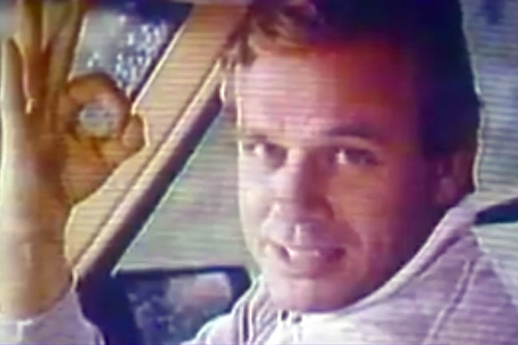 Model Mark Johnston starred in commercials for Ford and KFC.