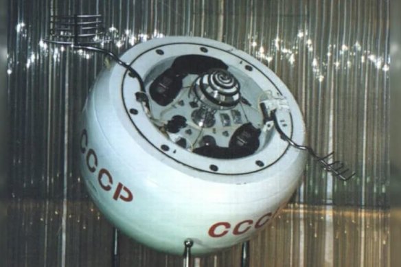 A Venera module similar to the Kosmos-482, a Venus lander that is expected to crash back to Earth this week.