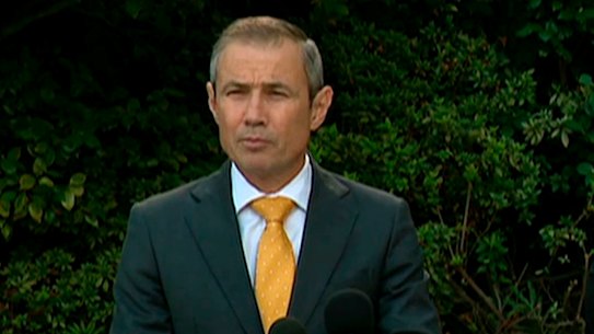 WA Health Minister Roger Cook gives an update.