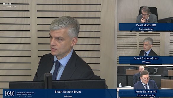 Stuart Suthern-Brunt was acting executive director at School Infrastructure NSW.