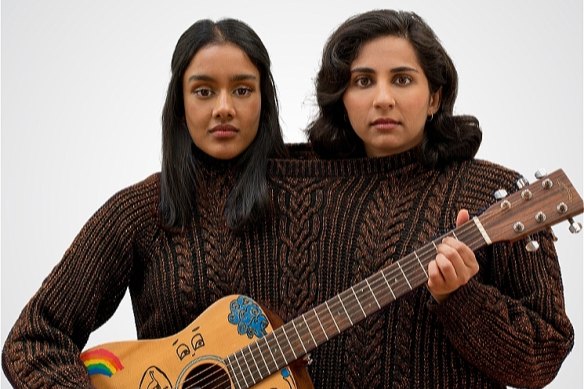 The Coconuts, Leela Varghese and Shabana Azeez, deliver deadpan snark and sarcastic lyrics.