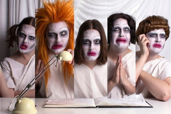 Performance artist Ginava manifests a host of personalities in Split Lip.