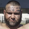 'I'm a psycho': John Ibrahim's tattooed visitor granted bail