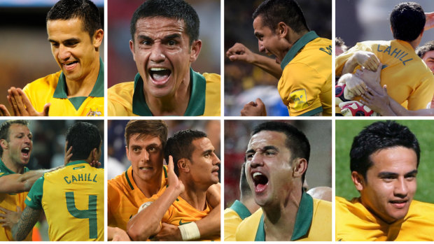 Thanks for the memories: Tim Cahill has been a perennial goal-scorer for Australia since his debut in 2004.