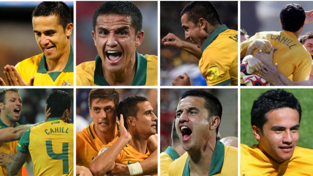 Thanks for the memories: Tim Cahill was a perennial goal-scorer for Australia since his debut in 2004.