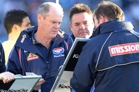 Rodney Eade  during his coaching days.
