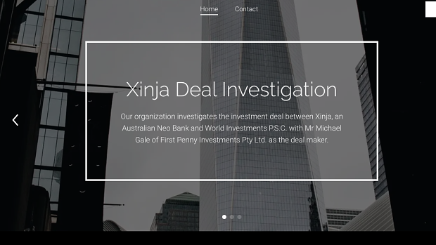 An anonymous website is offering cash rewards of up to $1 million for information about the $433 million Xinja deal that never materialised. 