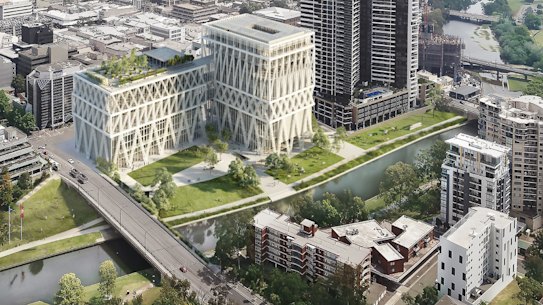 The smaller Parramatta Powerhouse redesign. 