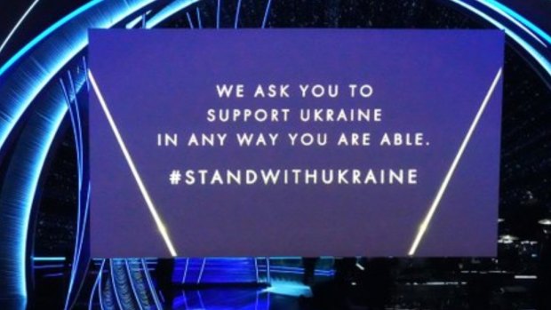 Oscar’s acknowledge ‘people of Ukraine’, ask viewers to take a stand