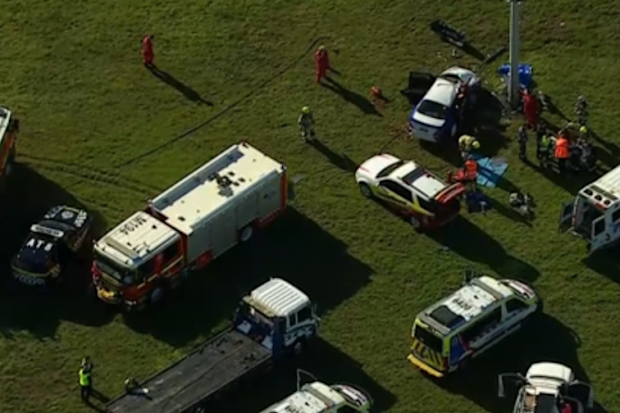 A driver has died after a single-vehicle crash at Calder Park racetrack, with police and WorkSafe investigating.
