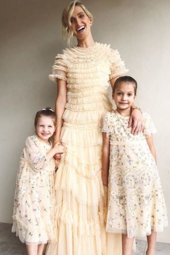 Fashion aficionado Kate Waterhouse and husband Luke have embraced home-schooling their daughters.