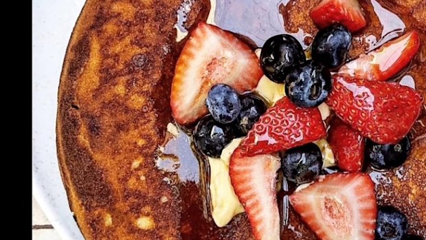 Pina’s sourdough pancakes.