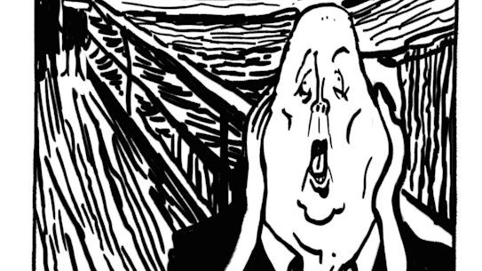 Matt Golding cartoon to be published on May 24, 2023. Victorian state budget