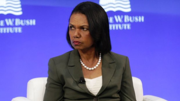 Former US Secretary of State Condoleeza Rice.