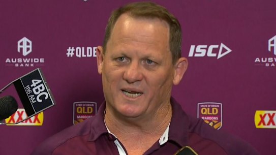 Kevin Walters declared war on NSW in his press conference to announce the Queensland side for Game 1.