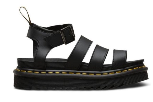 Dr. Martens chunky vegan sandal 'blaire' is the 'it' shoe of summer.