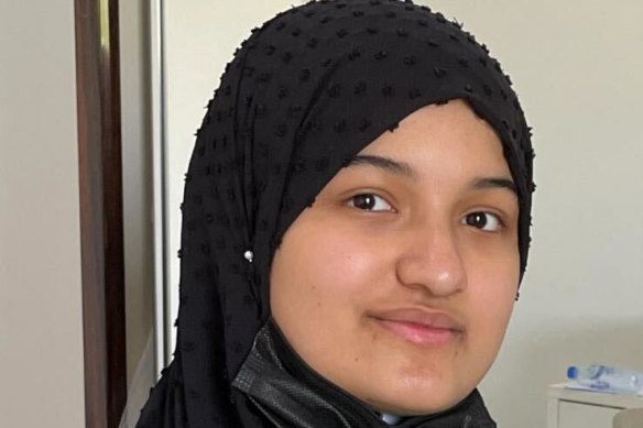 Ranem Abu-Izneid was injured by an alleged Israeli forces bullet fired into her student accommodation on November 15.