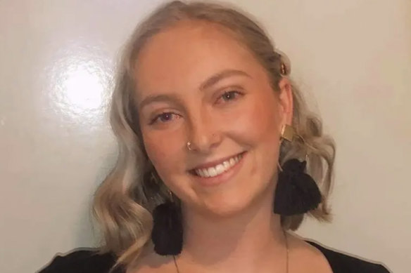 Hannah McGuire, 23, who was found dead in Scarsdale on April 5.