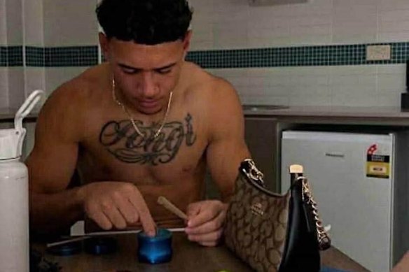 Parramatta fullback Isaiah Iongi.