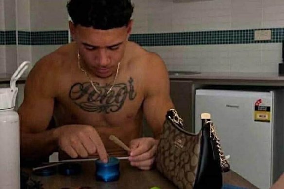 Parramatta fullback Isaiah Iongi.