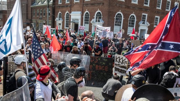 The Unite the Right rally in Charlottesville descended into violence.