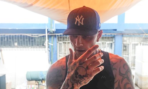 Gregor Haas has been locked up in a notorious Manila immigration detention facility for a year.