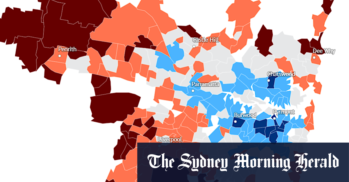 Inequality map reveals surprising dividing lines of Sydney's 'spatial' wealth - Vimarsana News